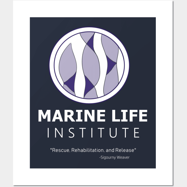 Marine Life Institute Wall Art by FrecklefaceStace